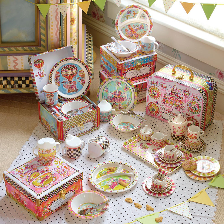 MacKenzie-Childs, Tea Party Tea Set | Zola Baby