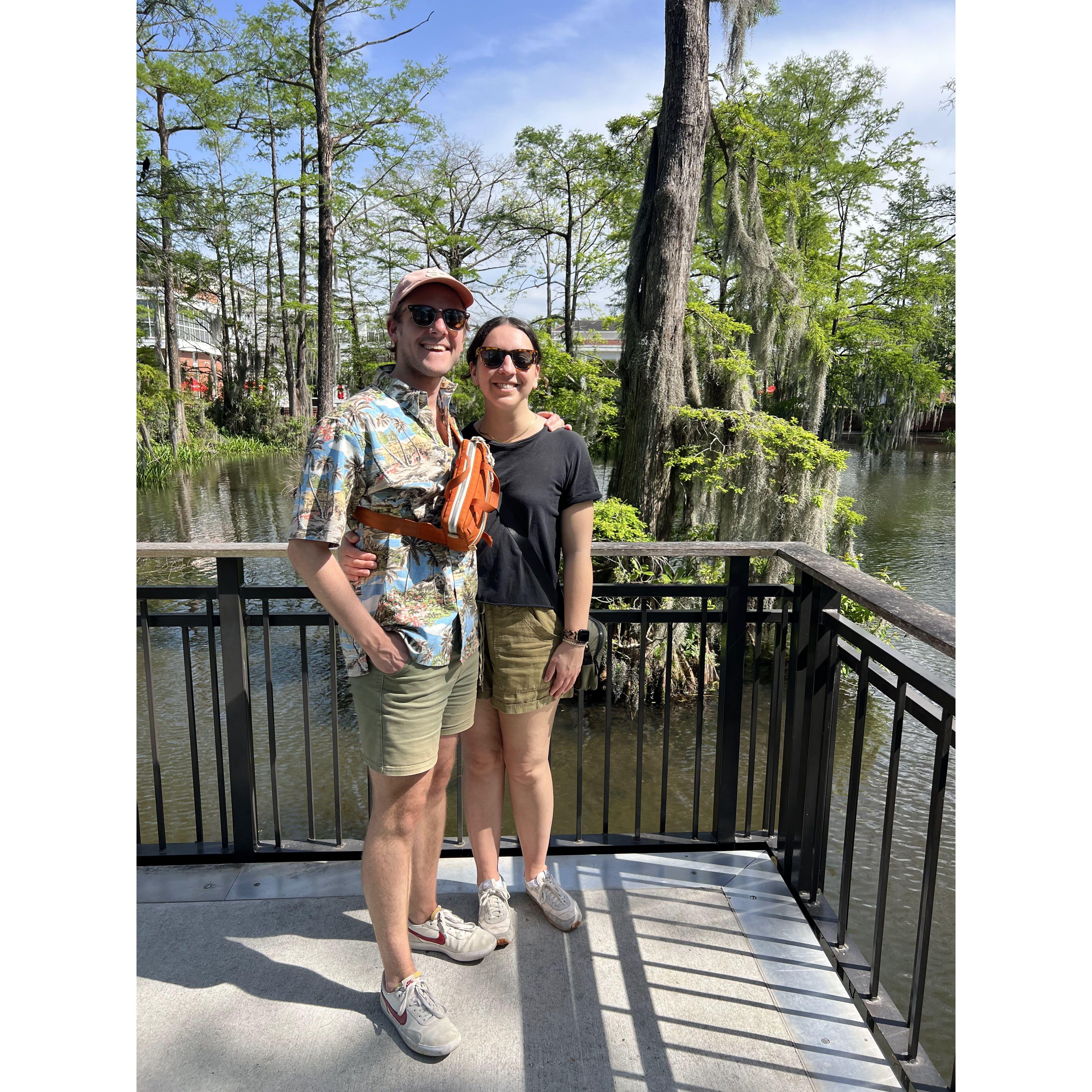 Scoping out the Bayou in Lafayette, Louisiana