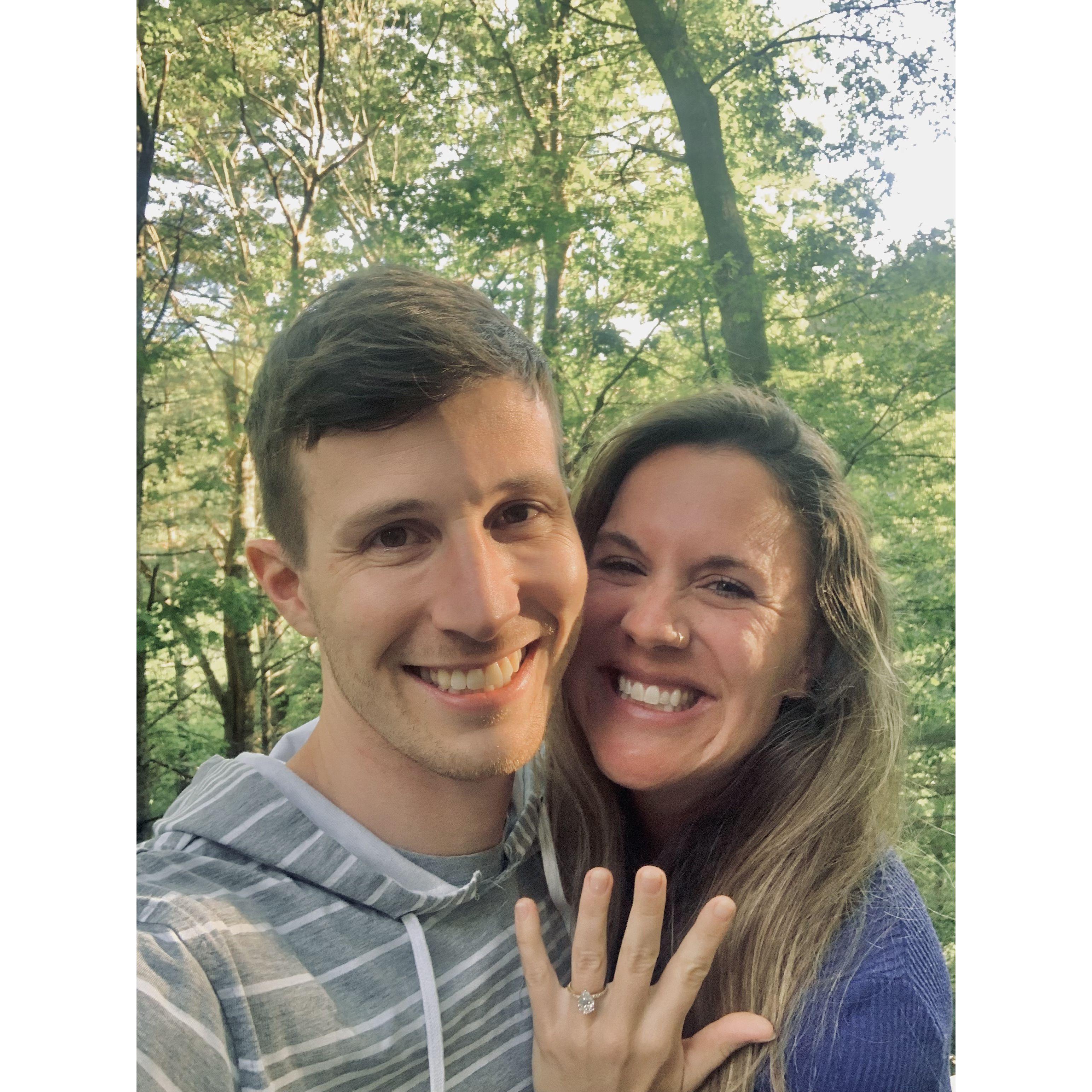 We're engaged!