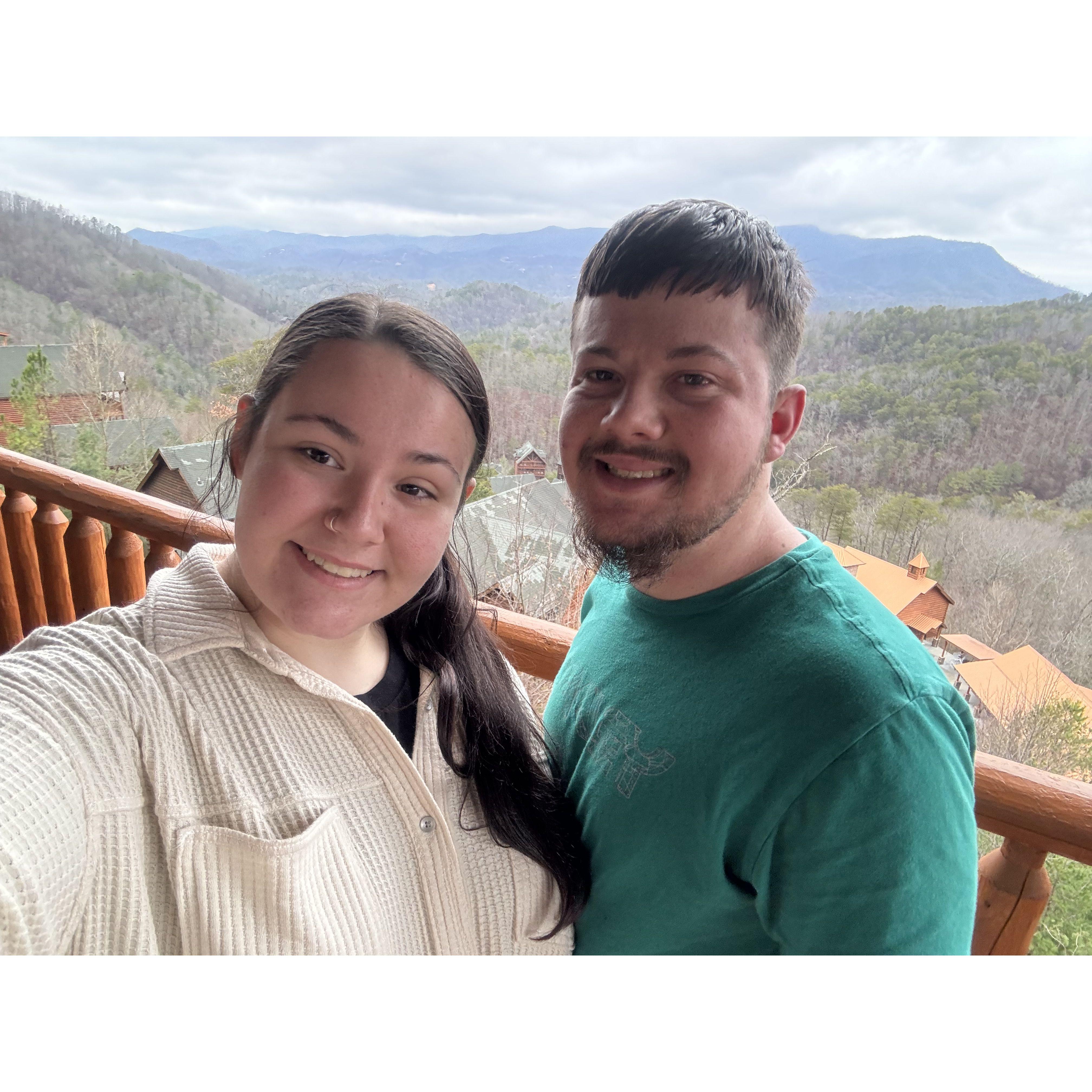 the first morning on our first solo booked trip for Marisas 20th birthday