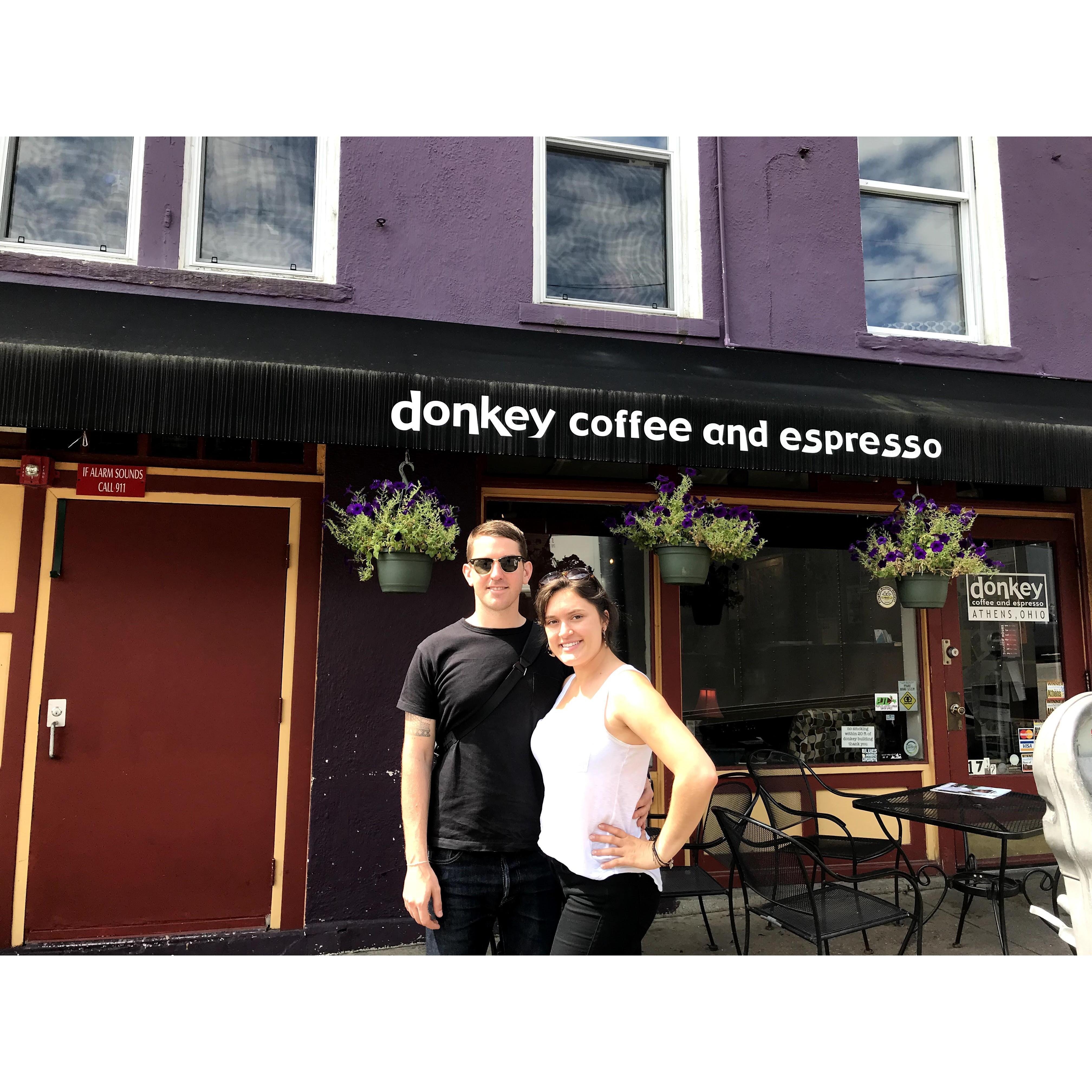 A trip to visit our favorite OU hang-out, and site of our first "official" date