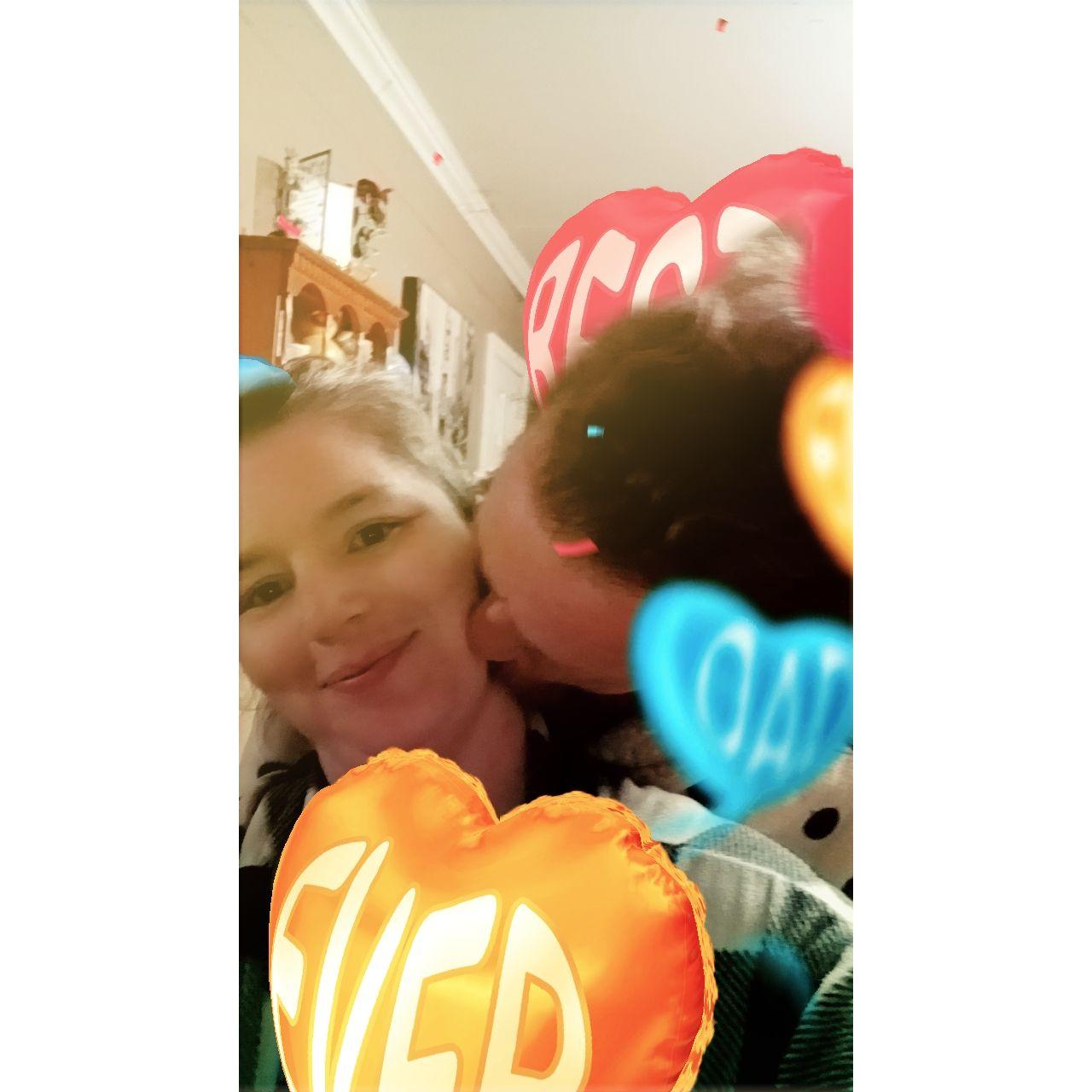 Your kisses make my heart melt