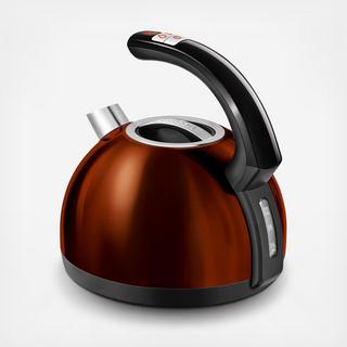 Cordless Electric Kettle with Display and Power Cord Base