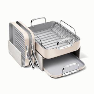 Squareware Set | 7-Piece Square Cookware - Cream