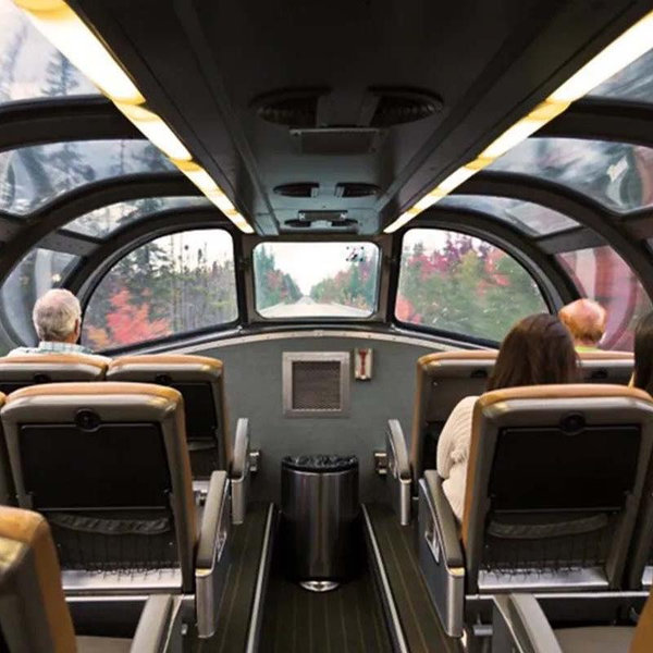 Train ride from Quebec to Montreal