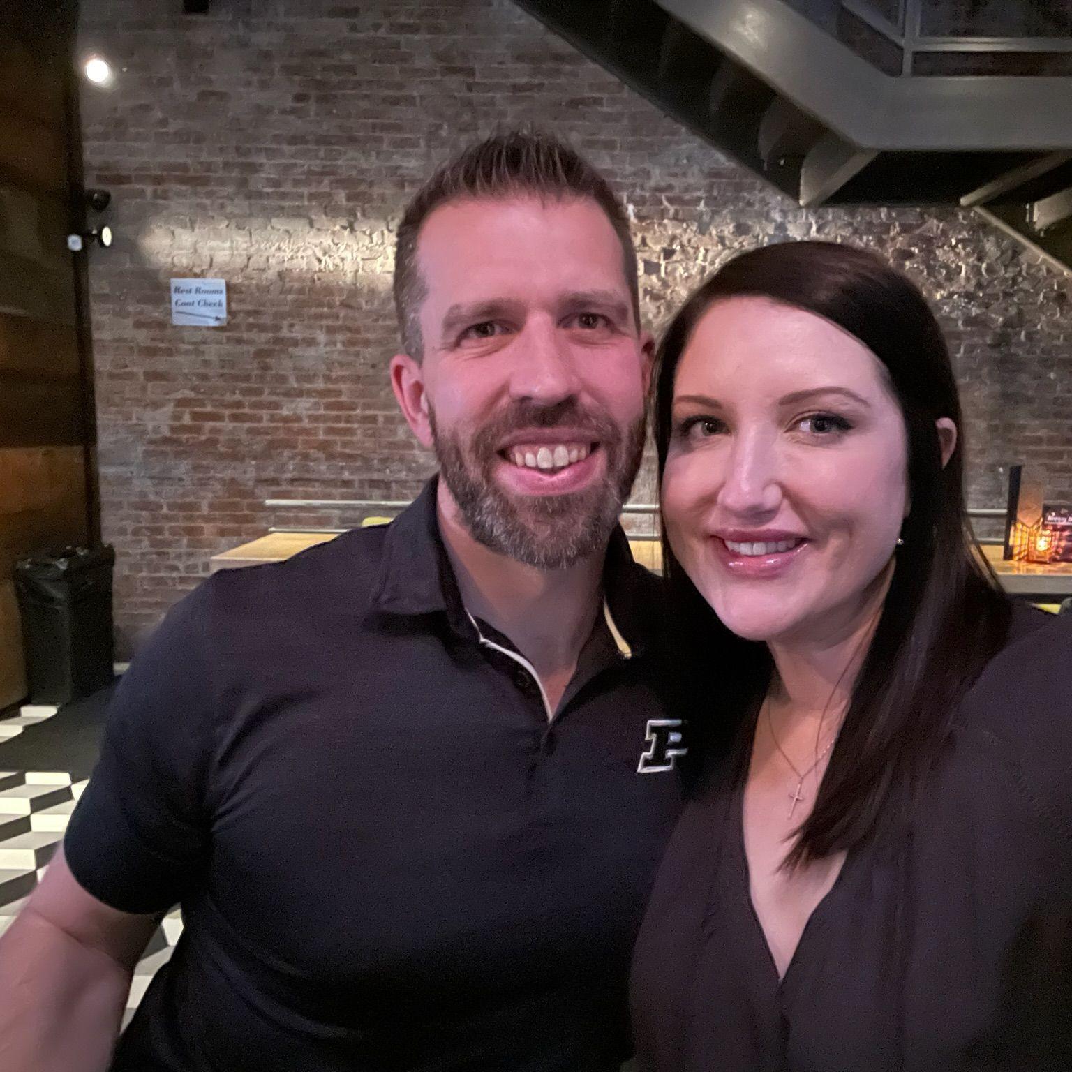 The first photo we ever took together. Before dinner at Sotto after the Cincinnati Wine Festival. Ashleigh remembers being so nervous to ask if Darren wanted to take a selfie.