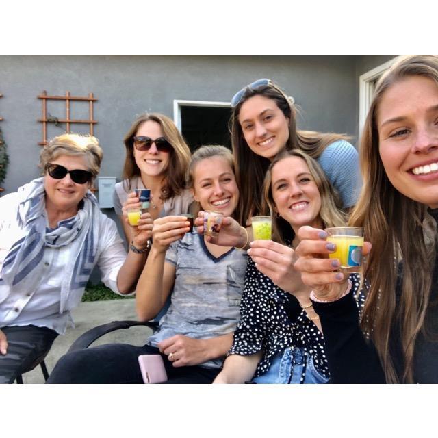 2/16/2020. Celebrating the newlyweds!