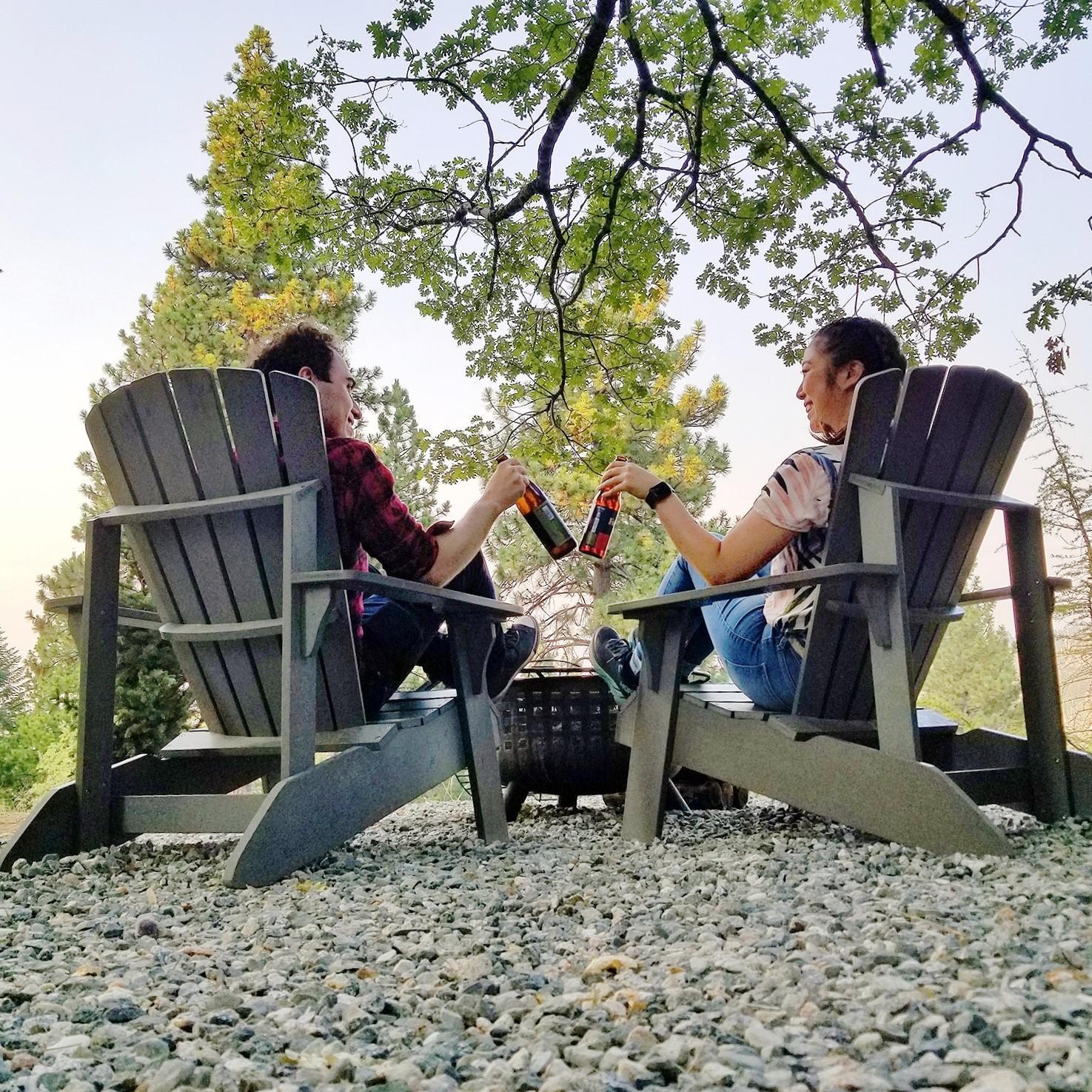 Alex loves camping. Vivian loves Alex. The true test of any relationship: compromise by glamping in Big Bear, CA.