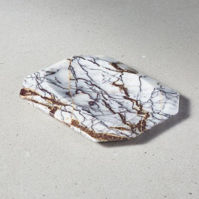 Emerald Cut Marble Spoon Rest