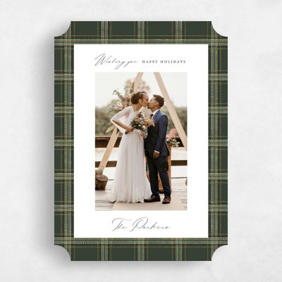 Green Ticket Holiday Card - Bariloche