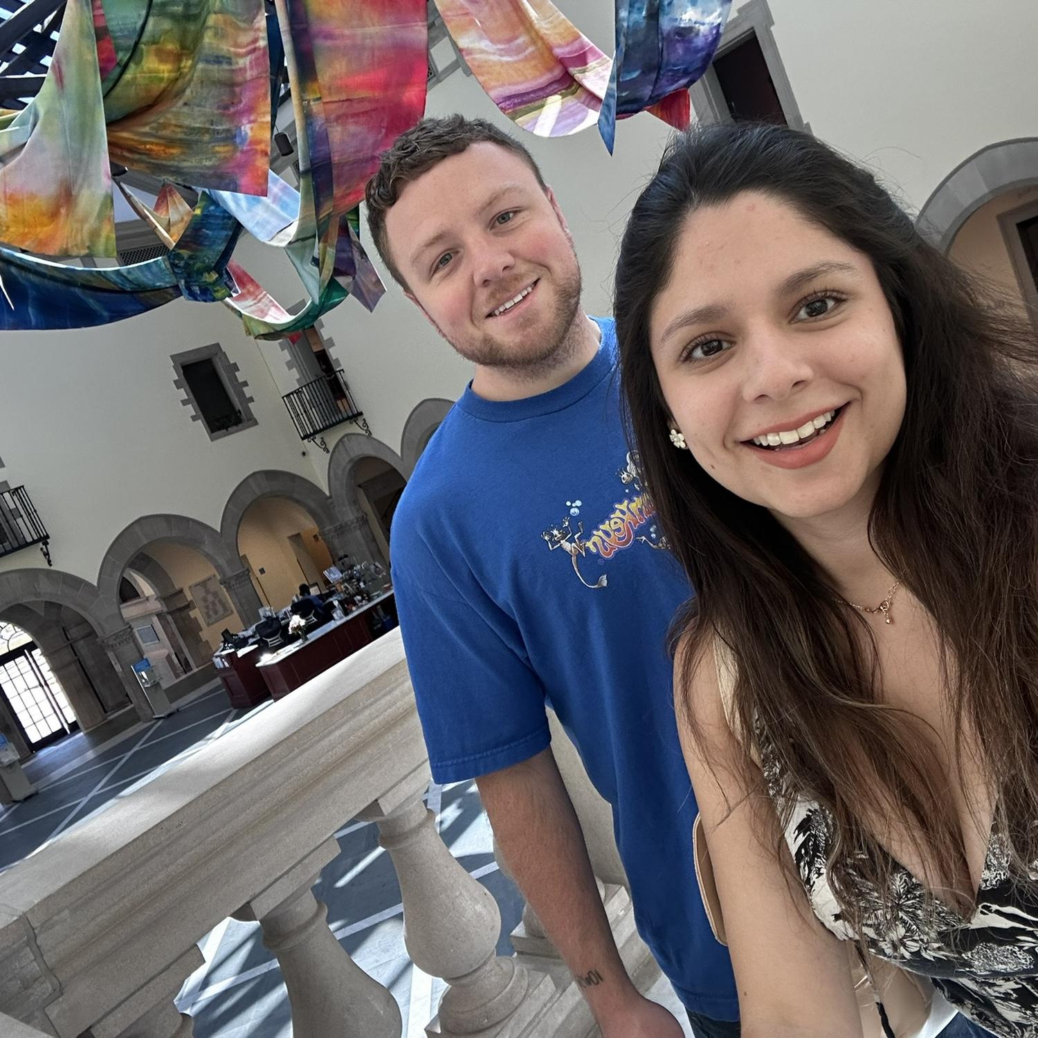 Museum date! 
After one day, we took our wedding pictures here.