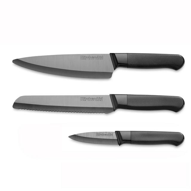 KitchenAid 3pc Ceramic Cutlery Set