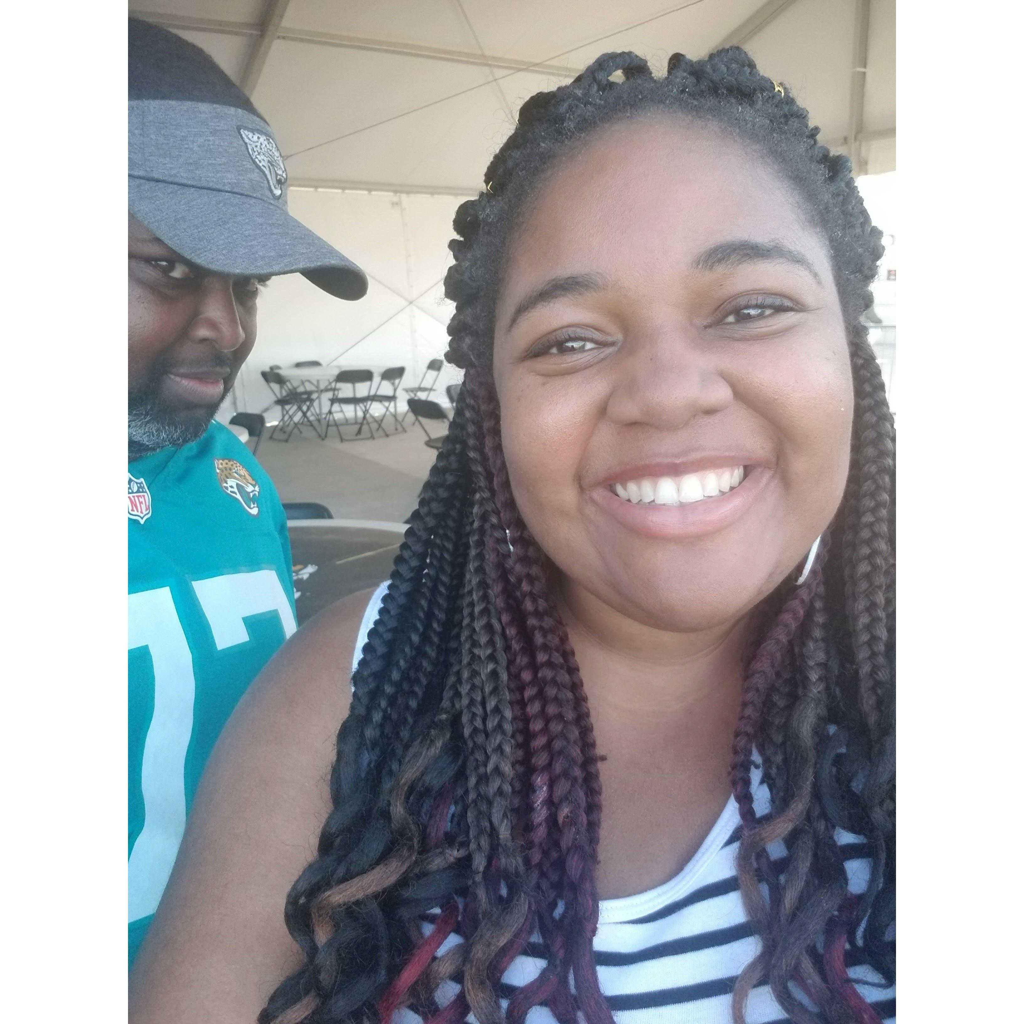 Our 2nd Date (The Jags Won!)