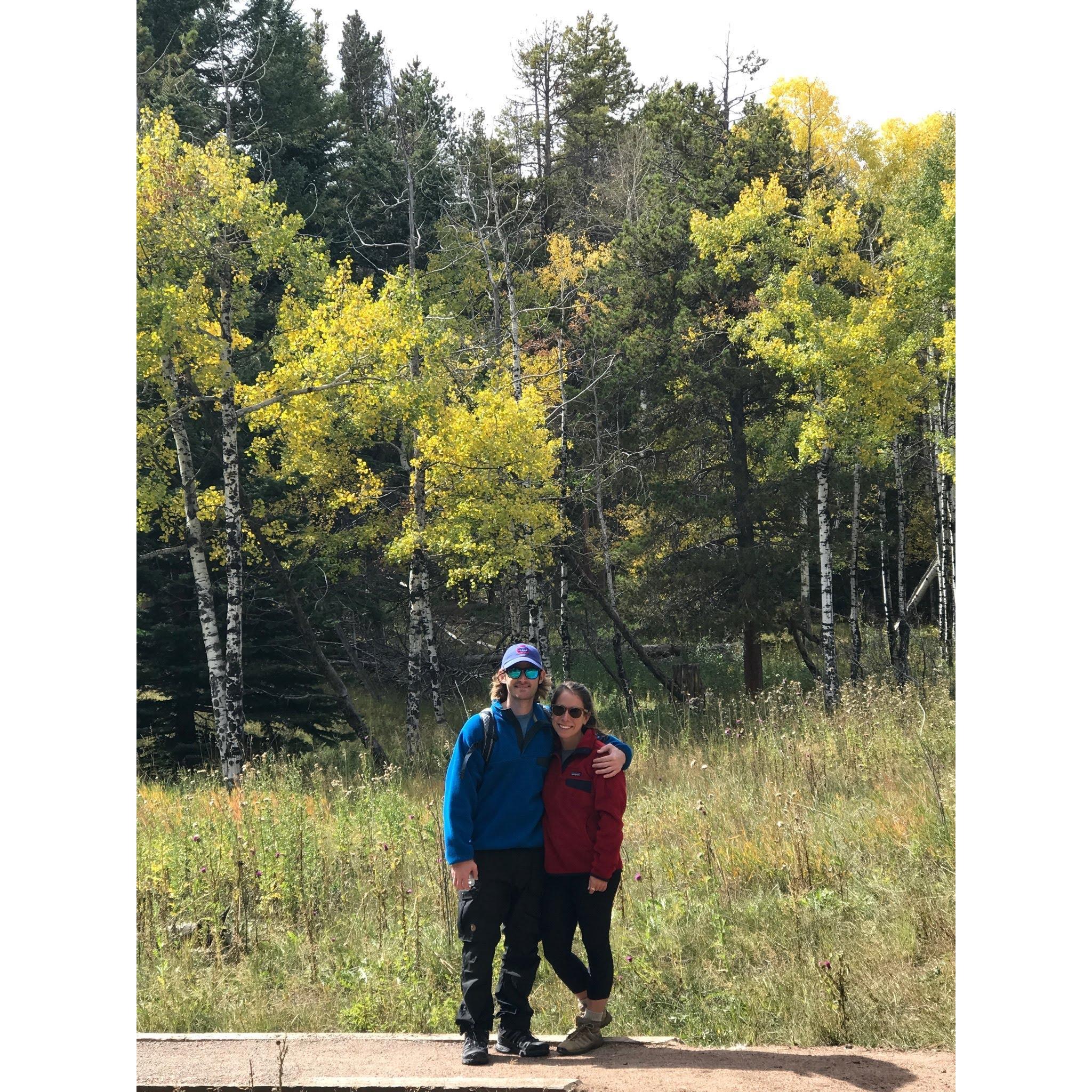 Hiking in Evergreen