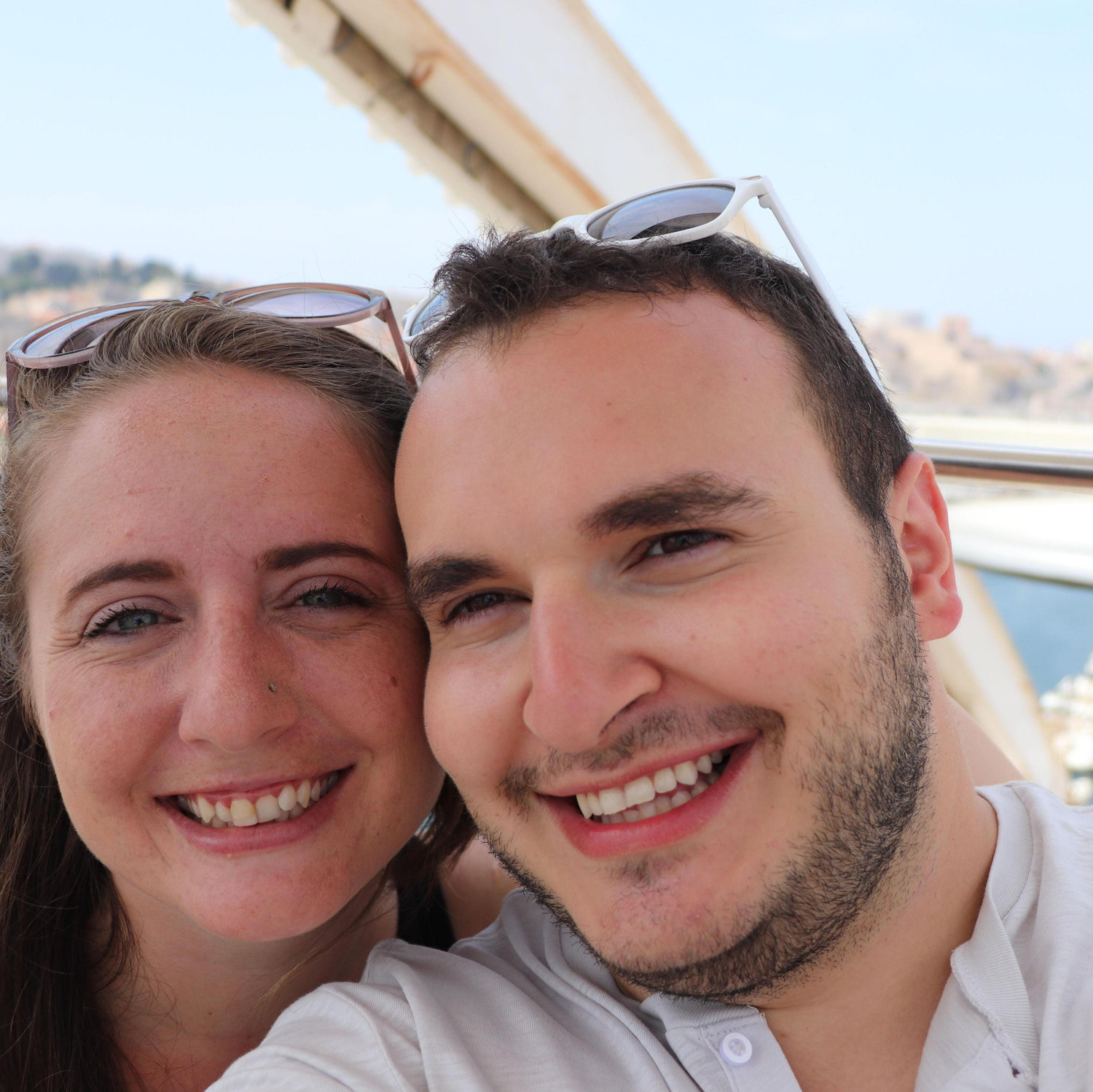 We rode the 2nd highest Ferris wheel! We think... I don't know, we didn't really understand the French. Marseille, France