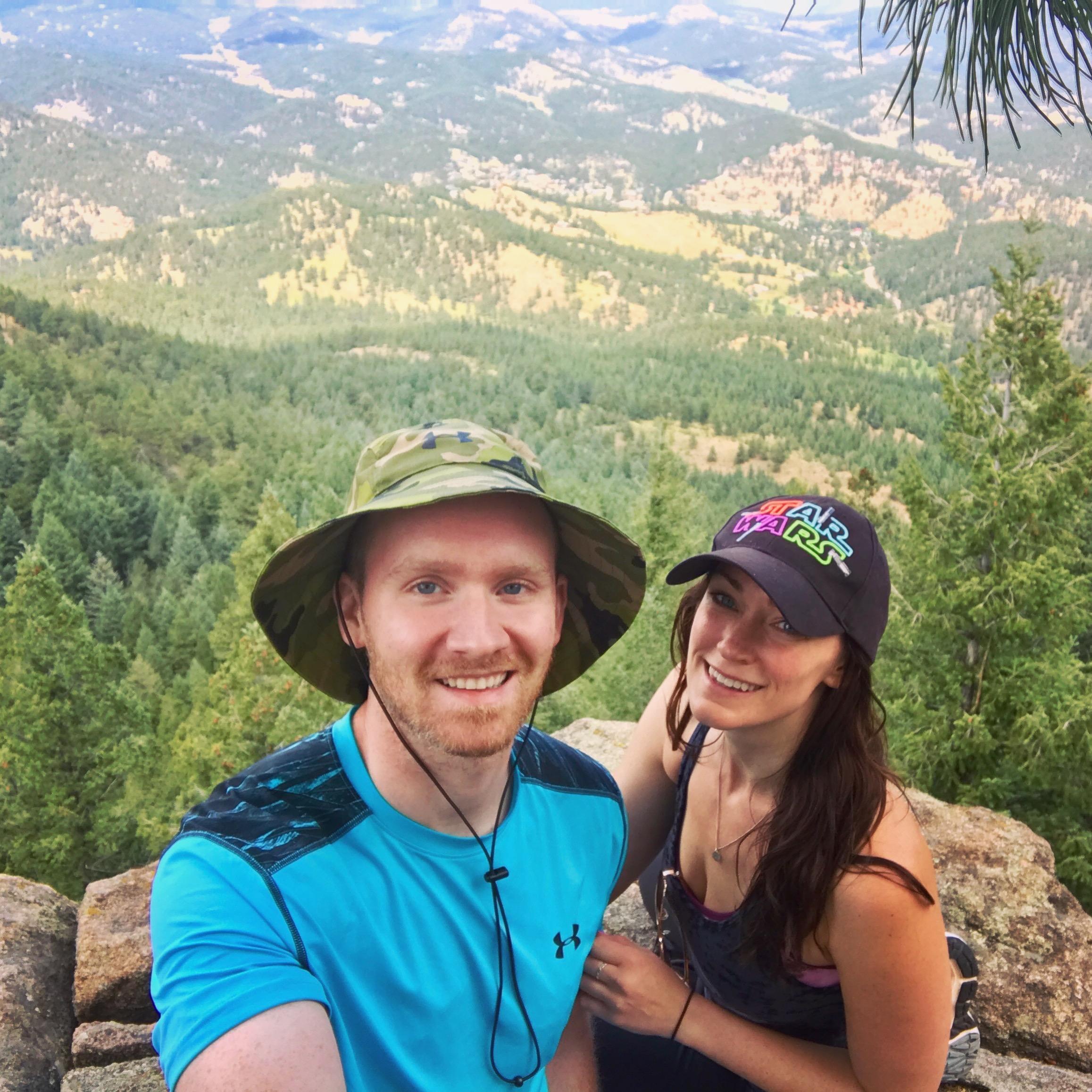 Sharing in our love of nature and hiking!