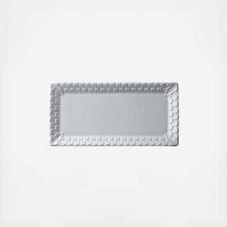 Aegean White Sculpted Platter
