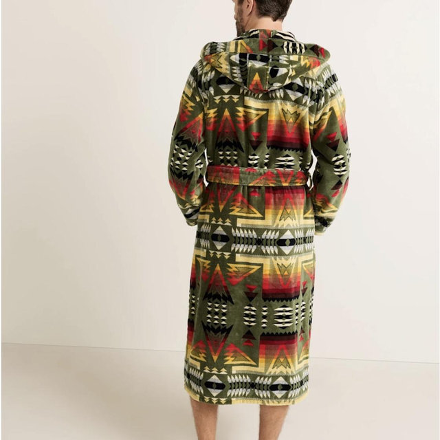 UNISEX PONDEROSA COTTON TERRY VELOUR BATHROBE