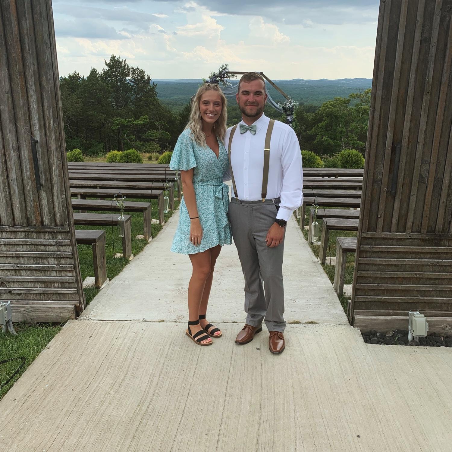 First of many wedding dates