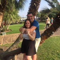 Our first photo together in New Orleans. But in Spring 2016. 