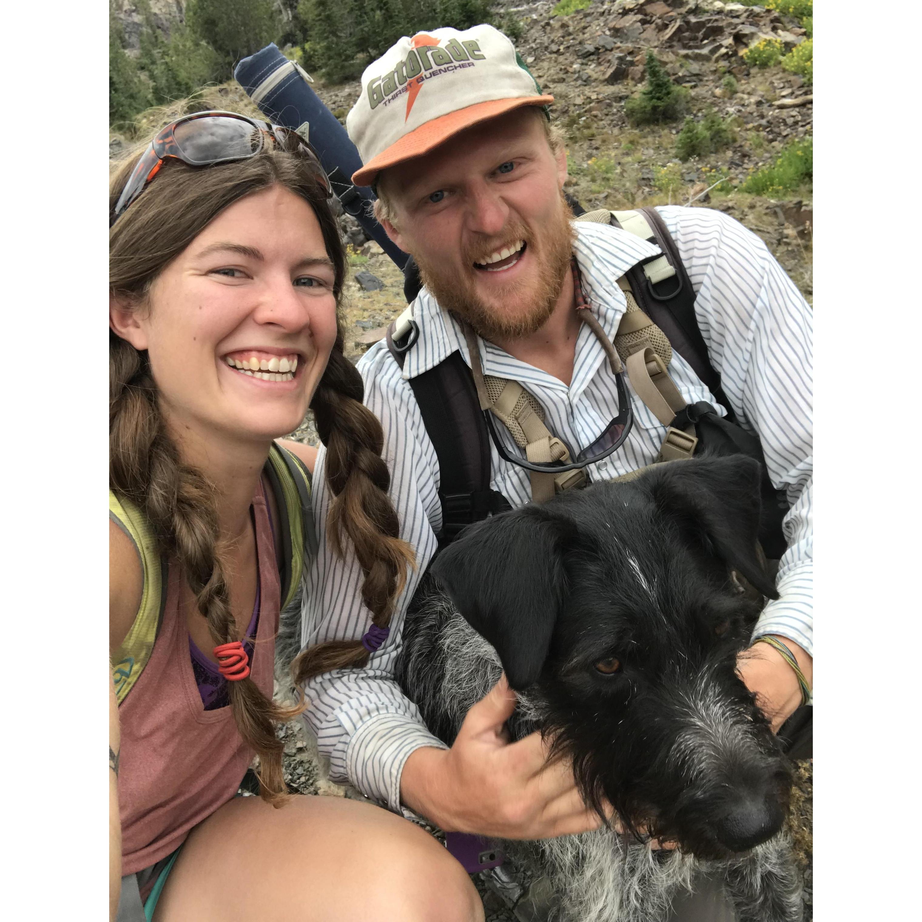 Summer hiking in John's childhood stomping grounds