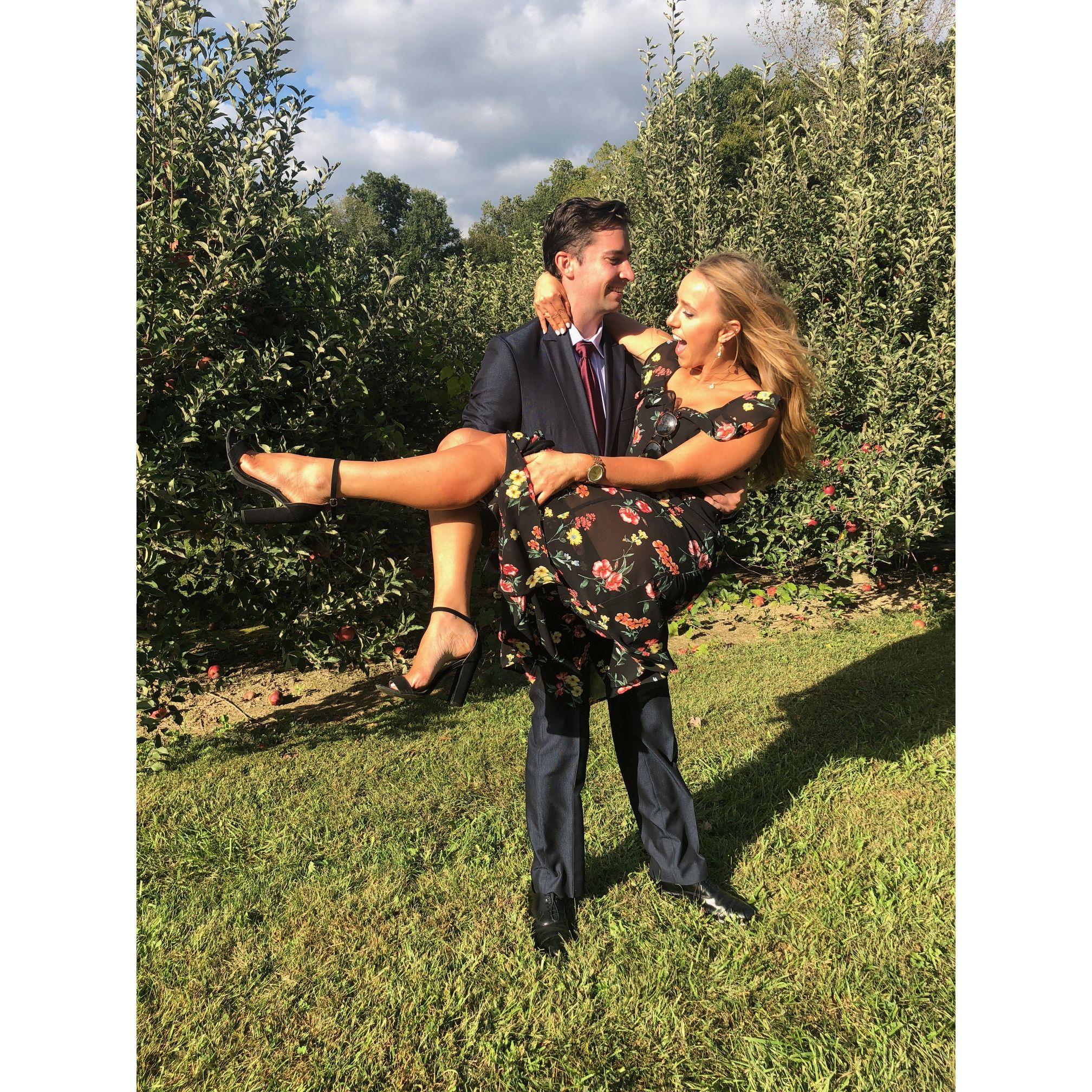 Celebrating friend Goda & Mike at their Michigan wedding