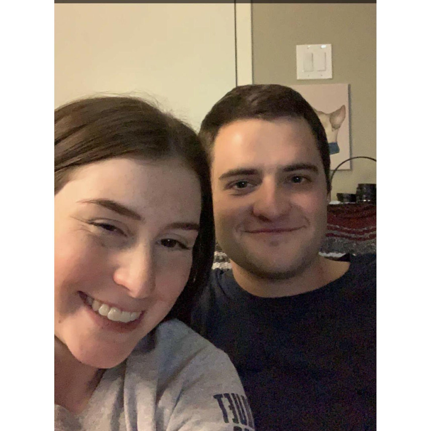 Our first picture together!