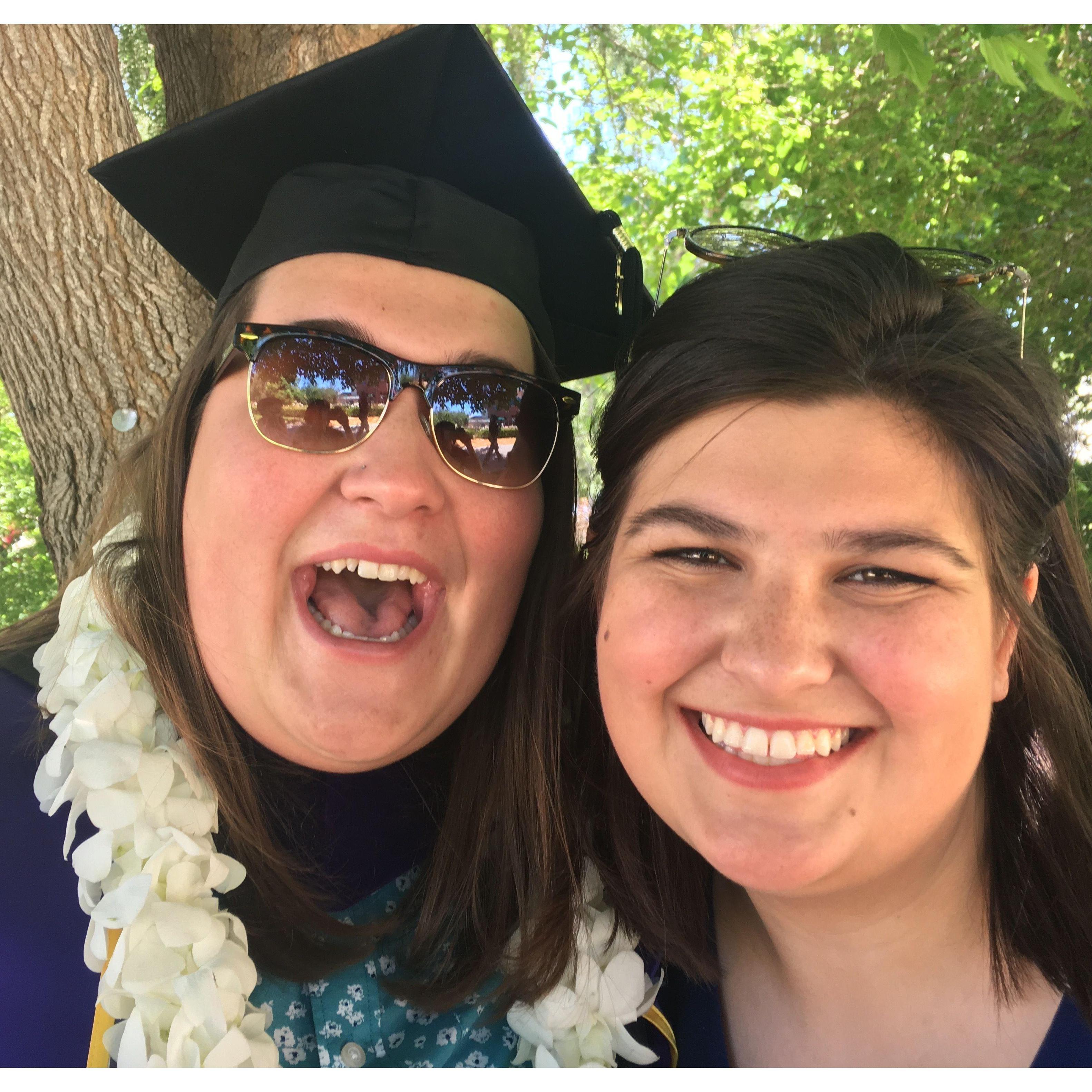 Charlotte's undergraduate graduation from California Lutheran University