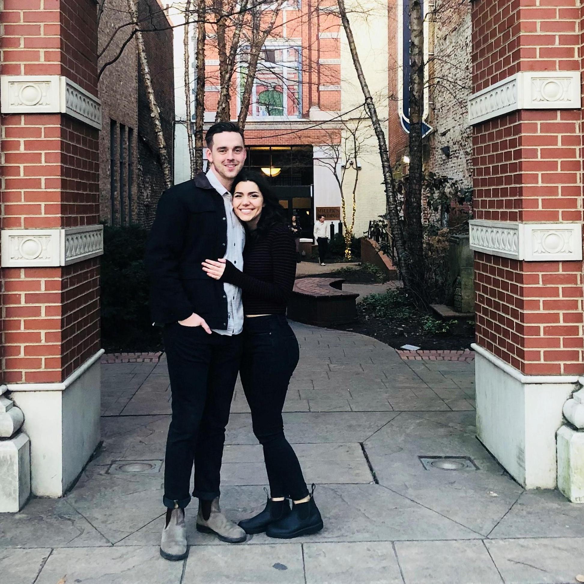 Our first Valentines Day.