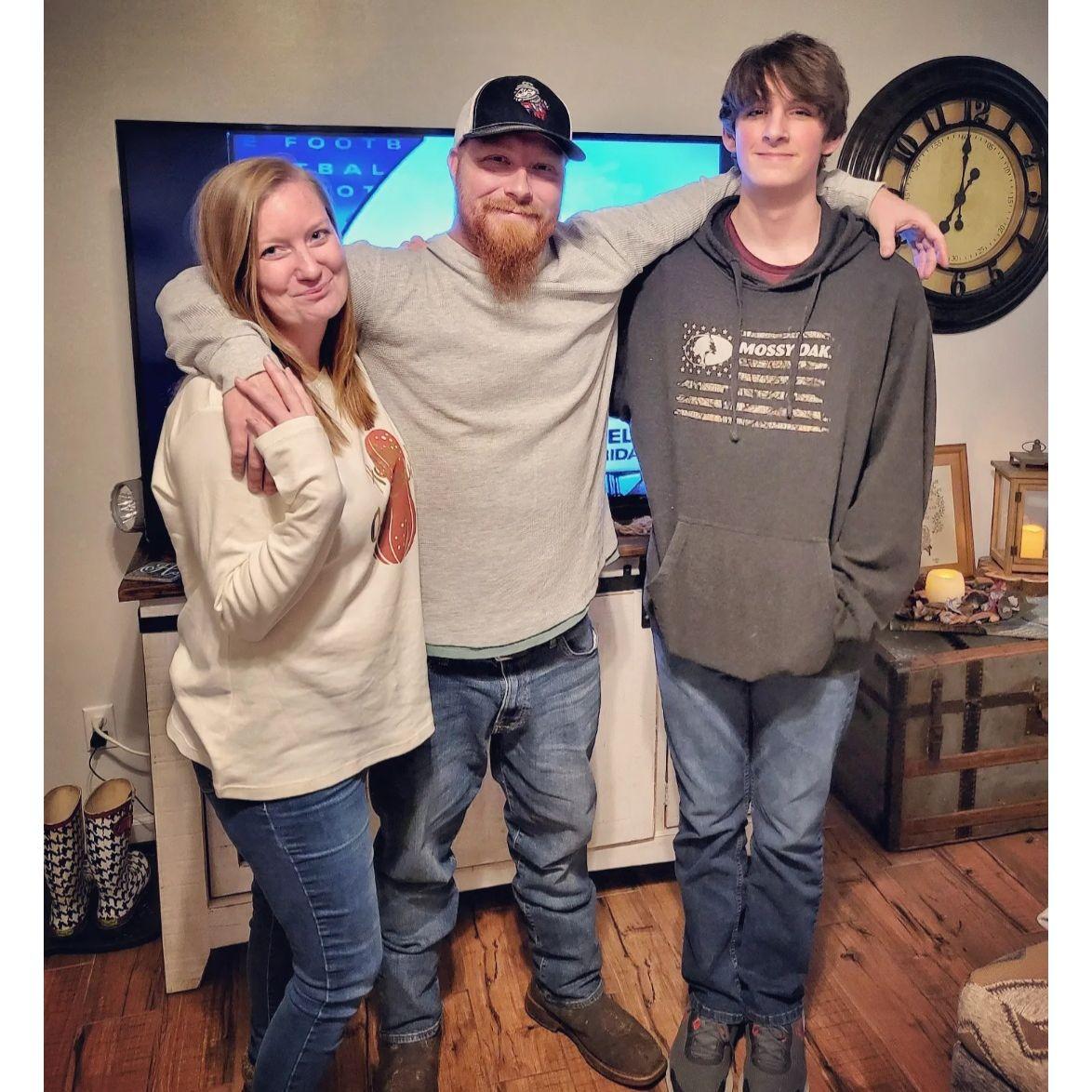 First holiday as a 'Family'