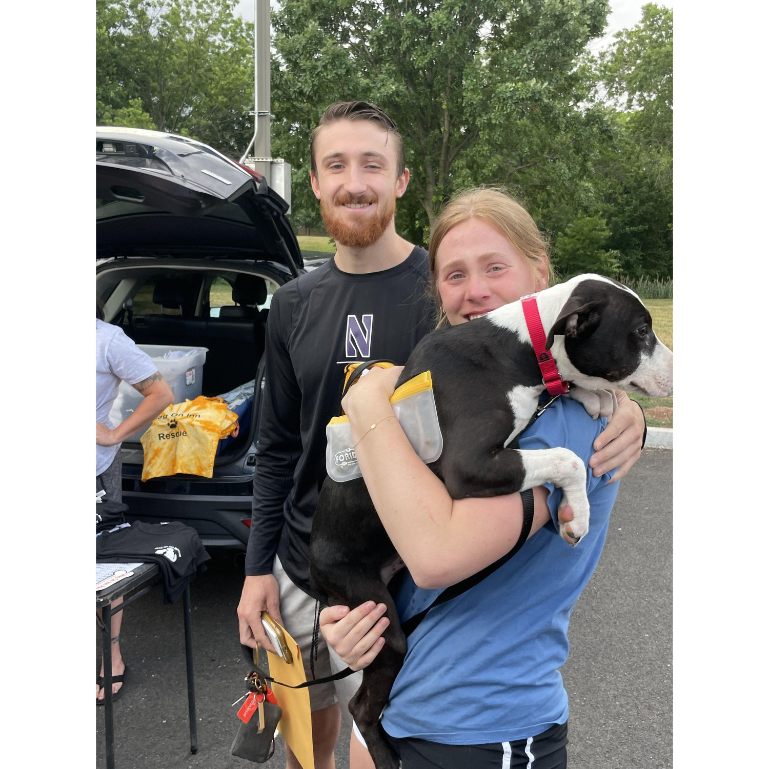 July 9, 2022: The day we came home with our sweetest boy, Ozzy!