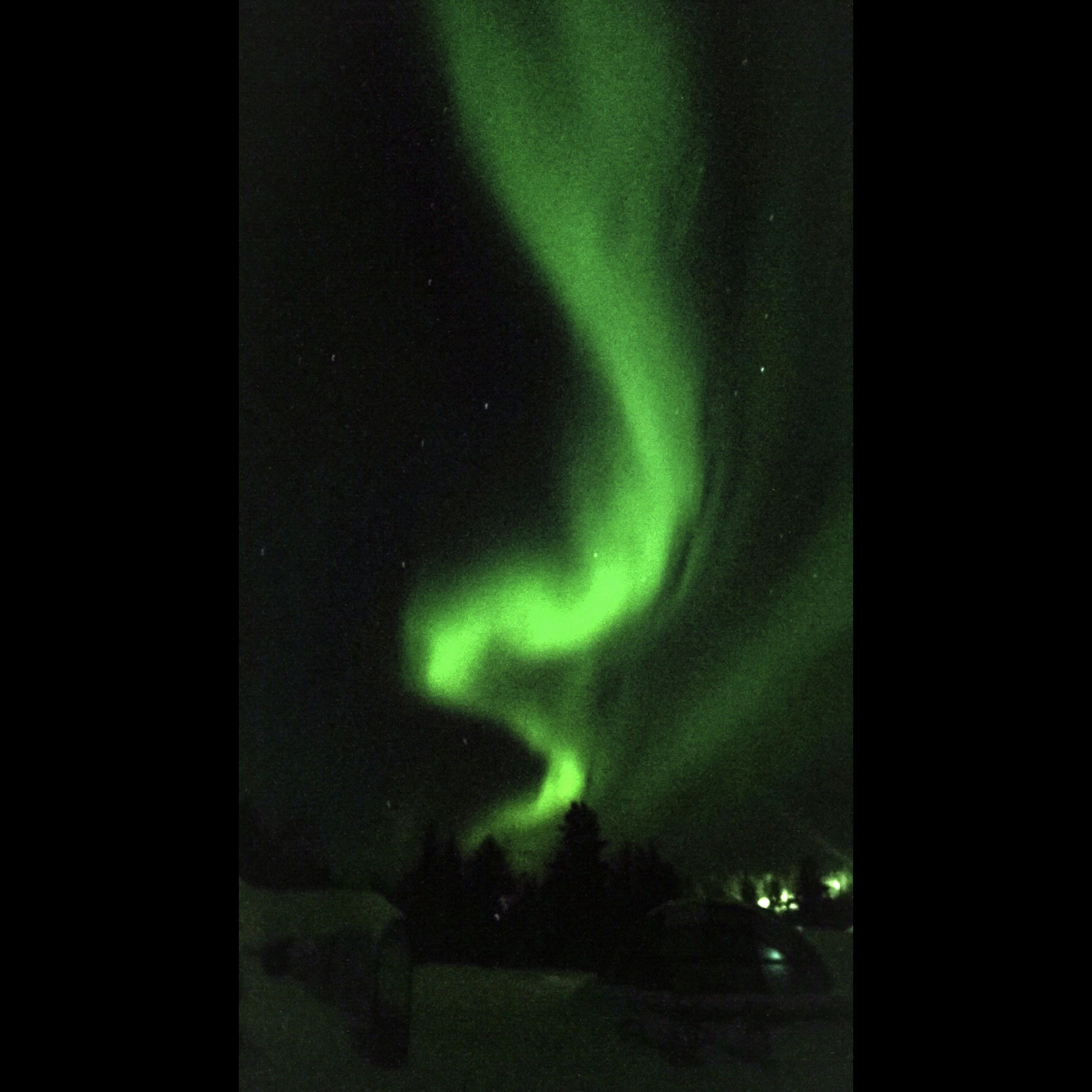 We spent hours watching the northern lights from our igloo in Finland. By far one of the best memories we have together!