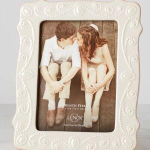 Lenox French Perle White 5" x 7" Frame