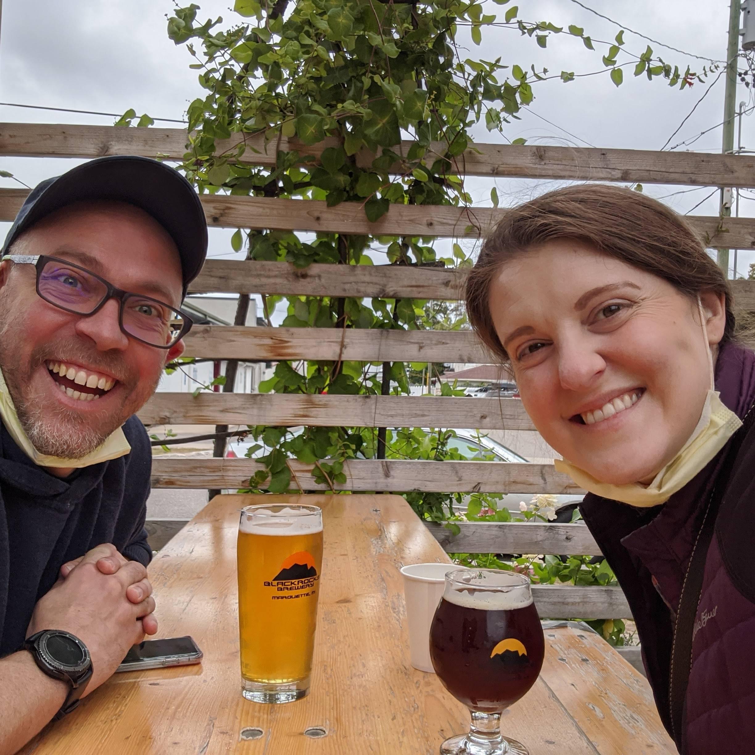 Our first trip together in September 2020. We went to the Upper Peninsula of Michigan and camped. The weather was awful, Aimee got sick, but we still managed to have an awesome time!