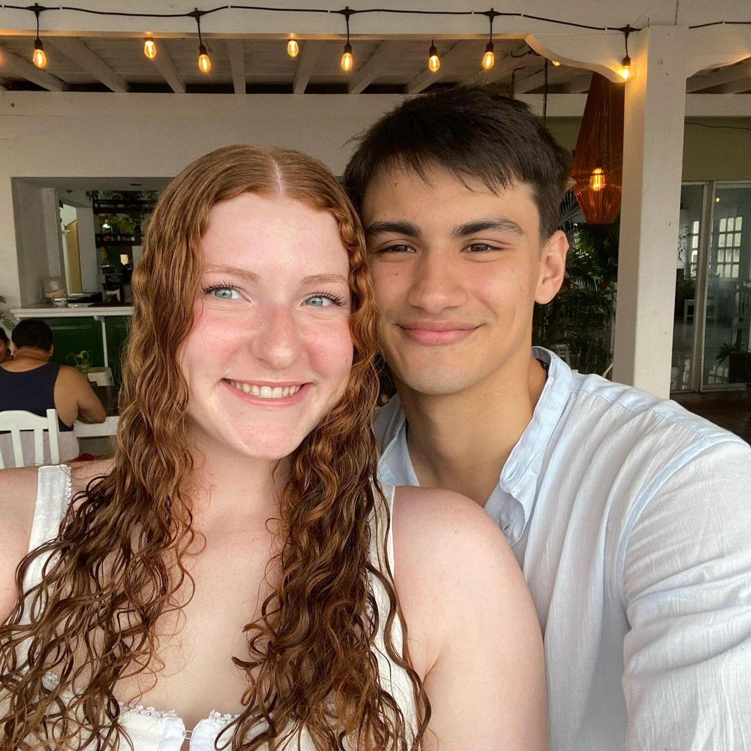 7.15.23 - Amy and Emanuel in Flores, Guatemala.