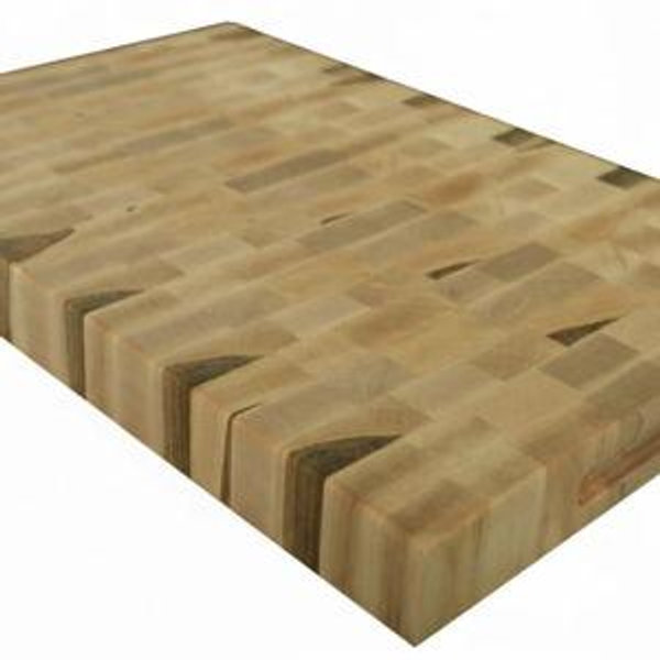 16x12x1.5" Maple End Grain Cutting board (with feet)