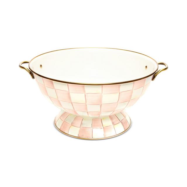 MacKenzie-Childs Rosy Check Everything Bowl