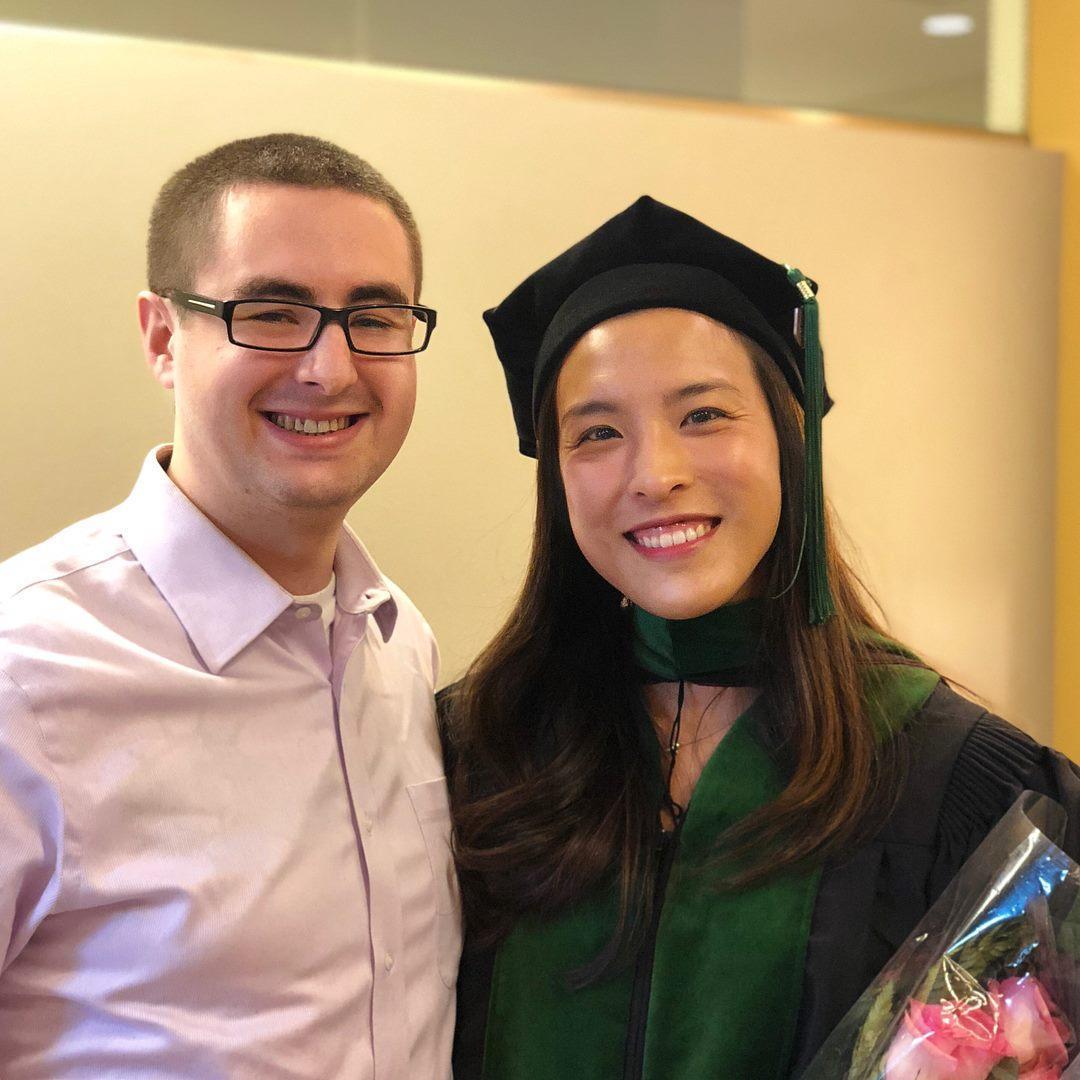 Bev's graduation in 2018