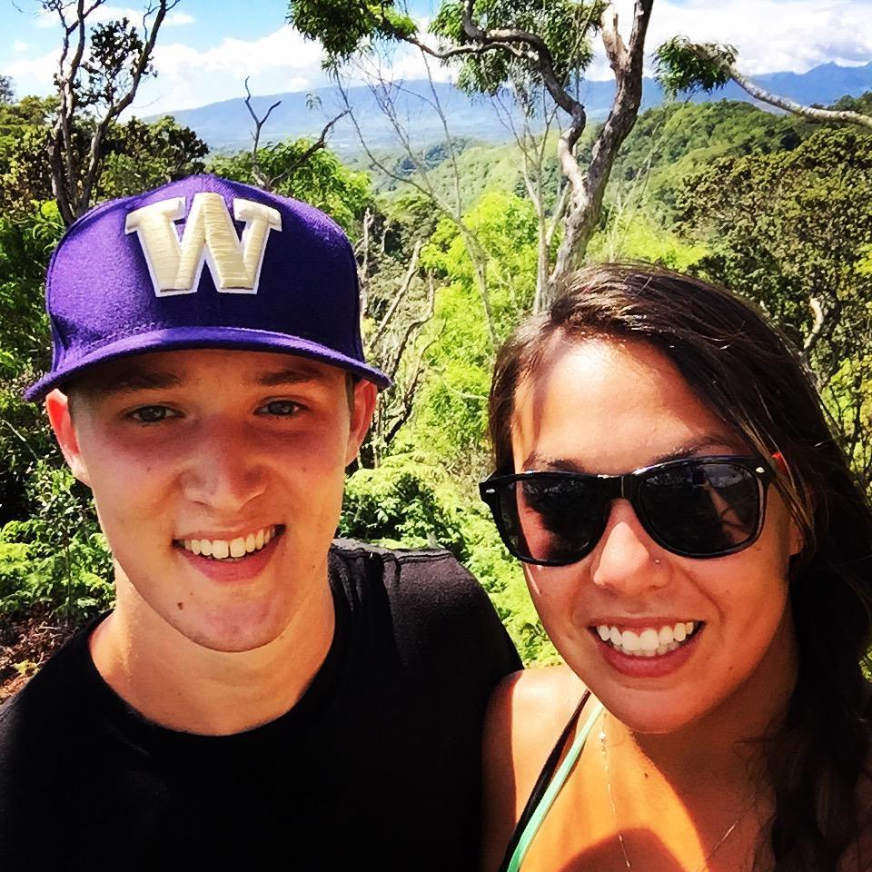 Our first Hawaii trip!
We got lost on this hike--Annelies nearly cried.