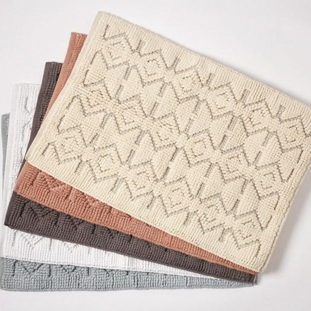 Mosaic Canyon Organic Bath Rug