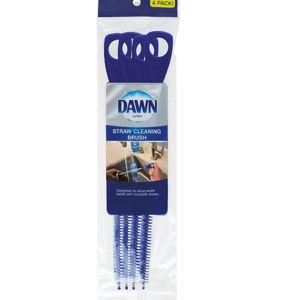 Dawn Straw Cleaning Brush for Reusable Straws, 4 pack