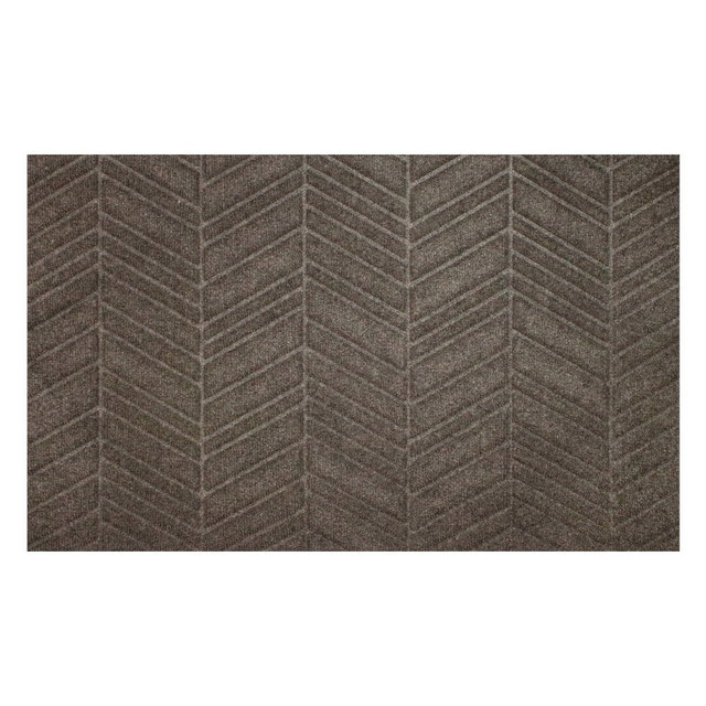 WaterHog Luxe in Vein Doormat, Greige Single Door
