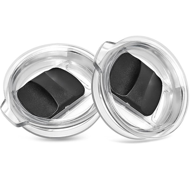 Tumbler Lids for YETI 6 oz/ 8oz/ Stackable Mug & Yeti Rambler 10 oz Tumbler Lid, MagSlider Lids for Yeti Espresso/Coffee Mug 6oz, Replacement Lid for Ye-ti Rambler 10 oz Wine Tumbler (2 Pack)