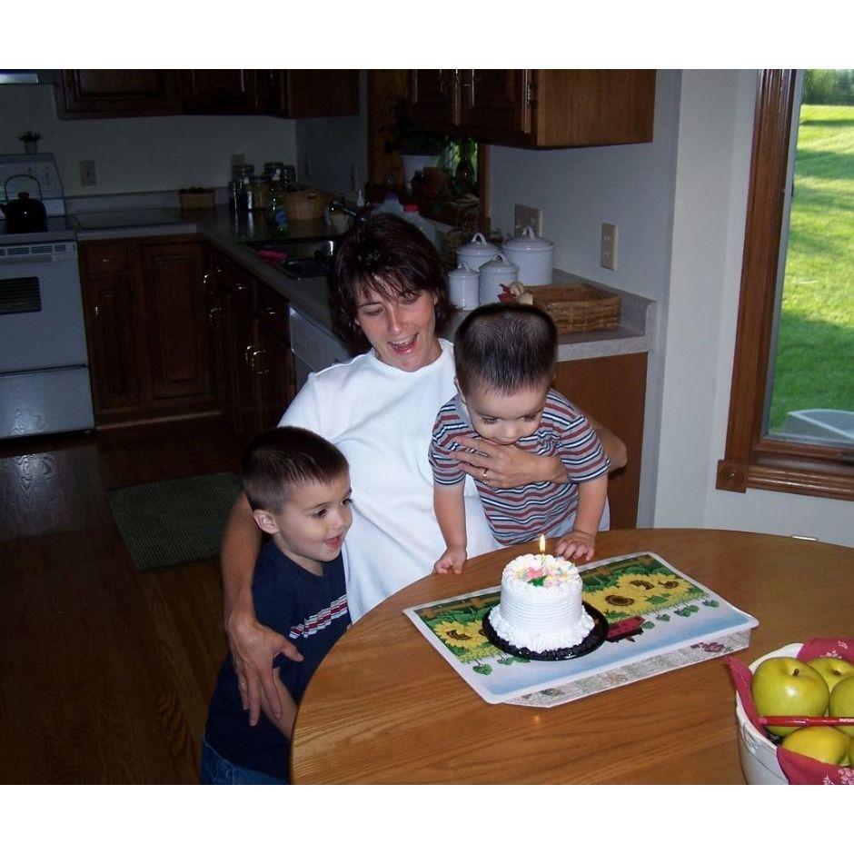 John with Mom and Joe