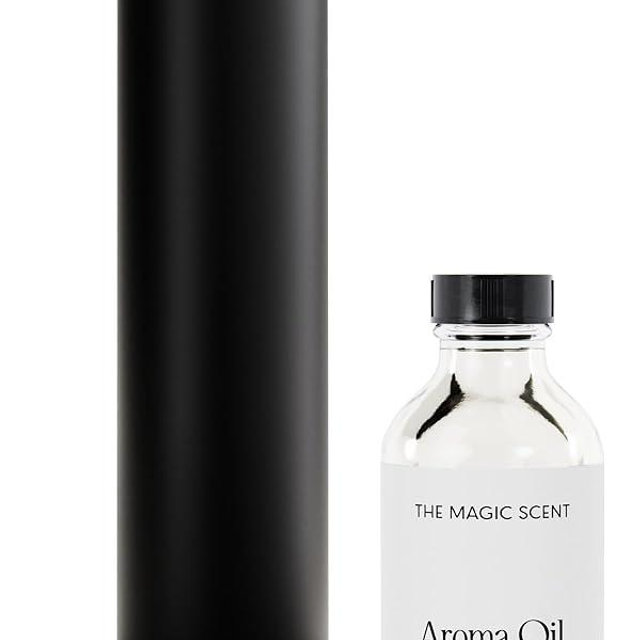 The Magic Scent Bluetooth Diffuser Home & Office - Smart Ultra-Quiet Hotel Collection Diffuser Machine - Waterless Cold-Air Programmable Professional Diffusers for Essential Oils - Aroma Oil Included