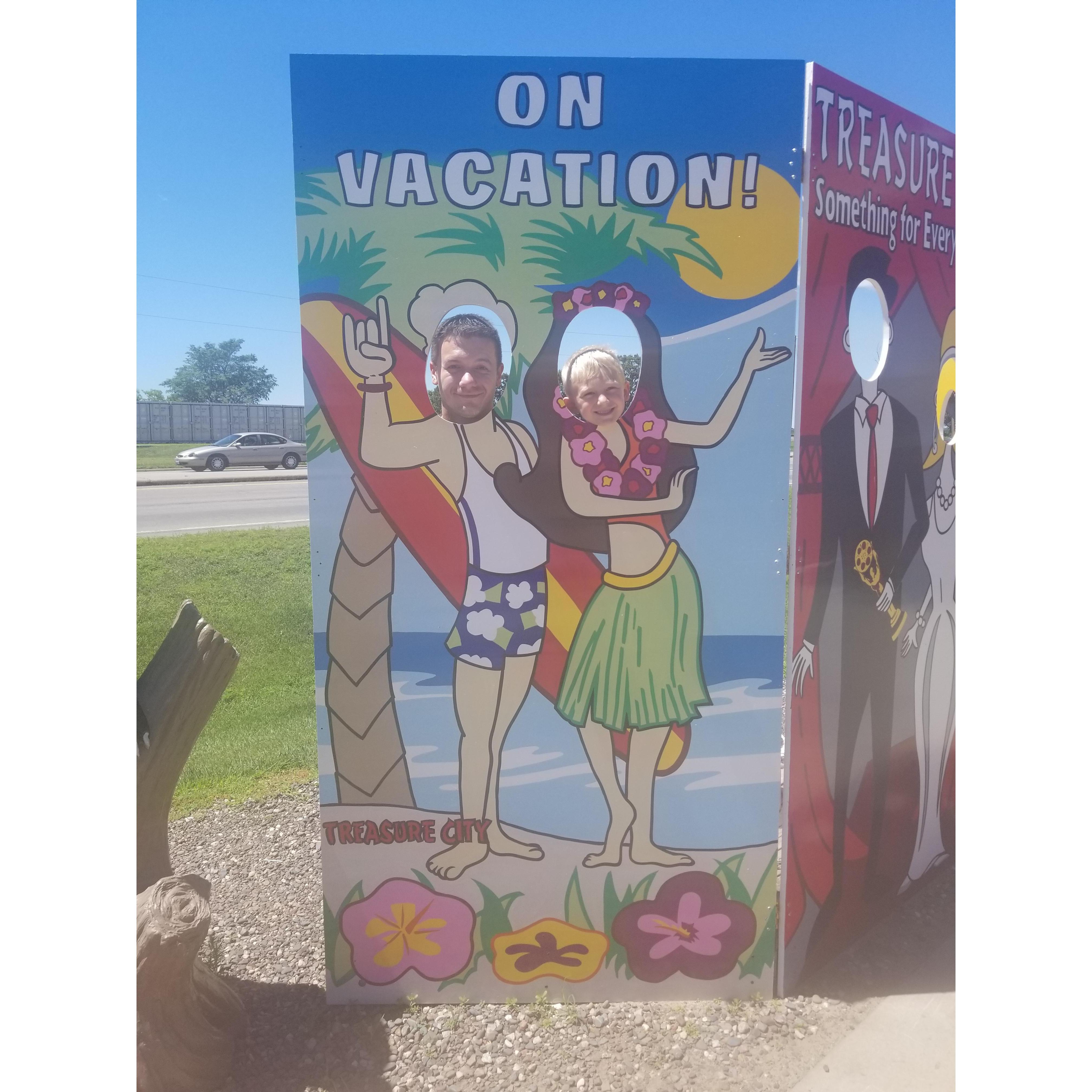 Random pit stop at Treasure City on the way to the cabin, July 2018