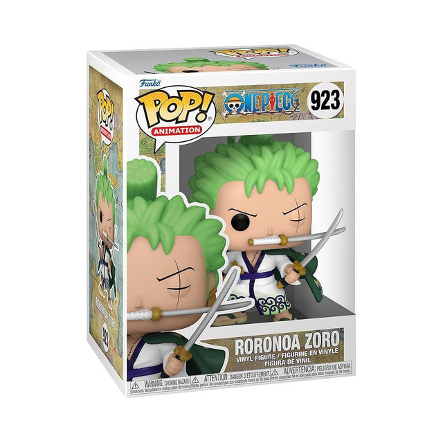 Funko POP! Animation: One Piece - Roronoa Zoro - Collectable Vinyl Figure - Gift Idea - Official Merchandise - for Kids & Adults - Anime Fans - Model Figure for Collectors and Display