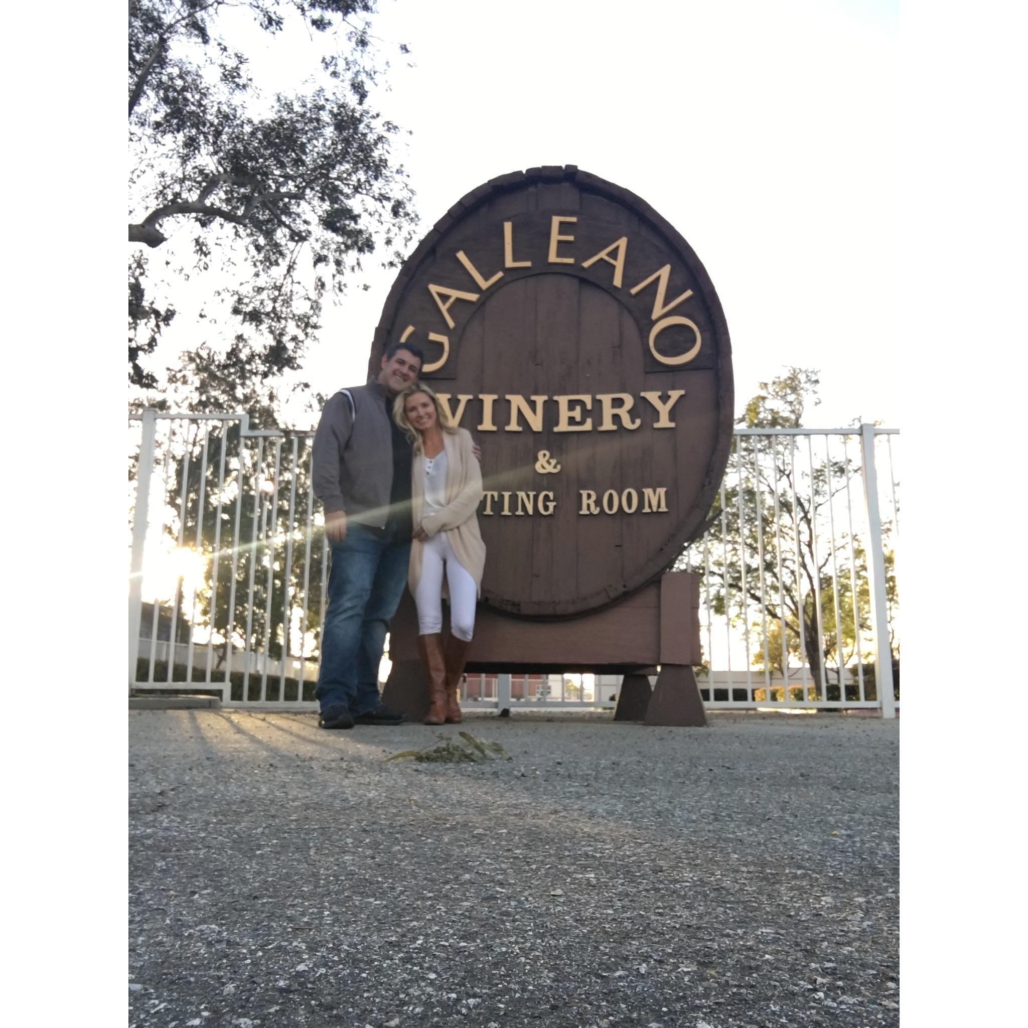 Another fun trip to California and we stumbled upon a winery