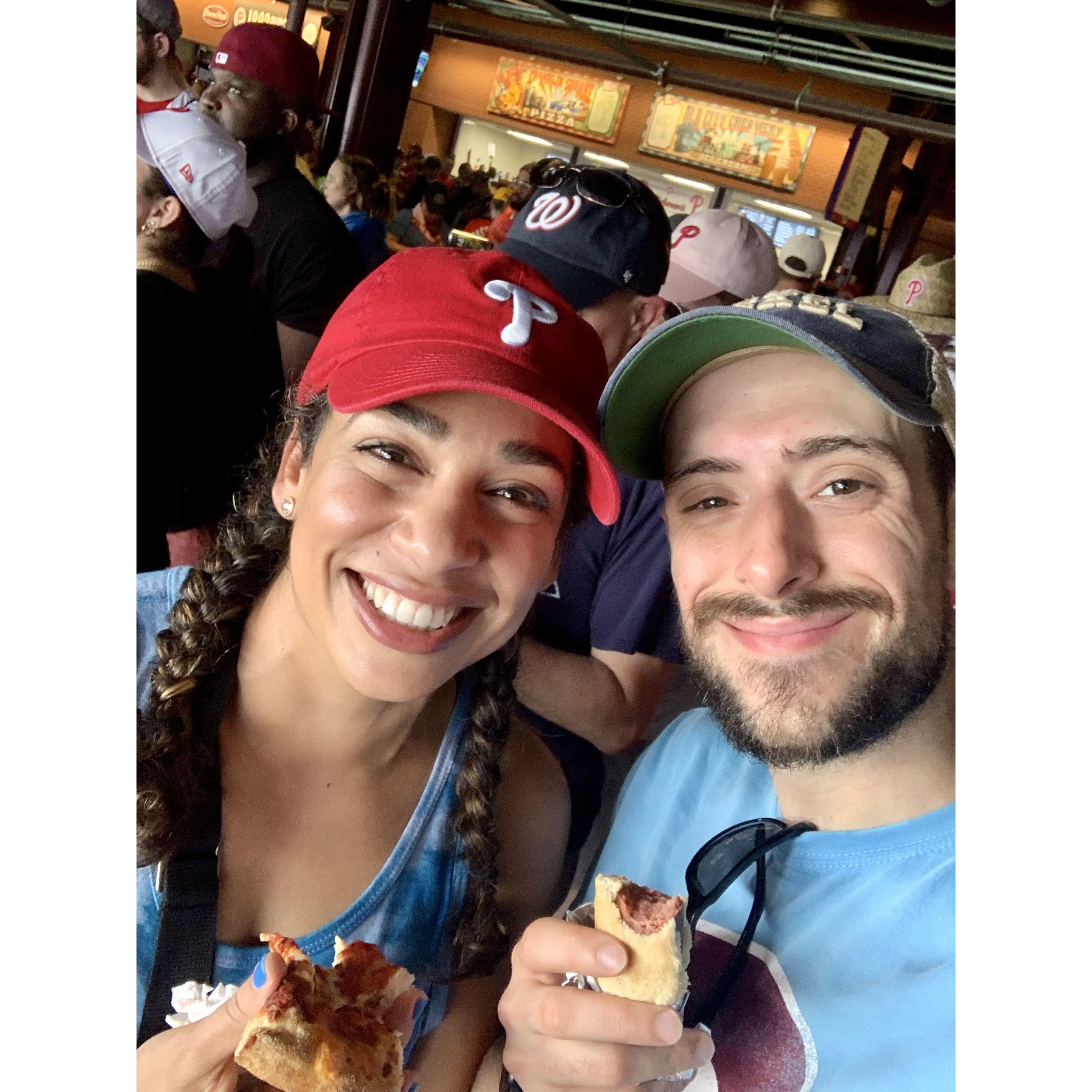 Always cheering for the home team, especially when in Philly!
