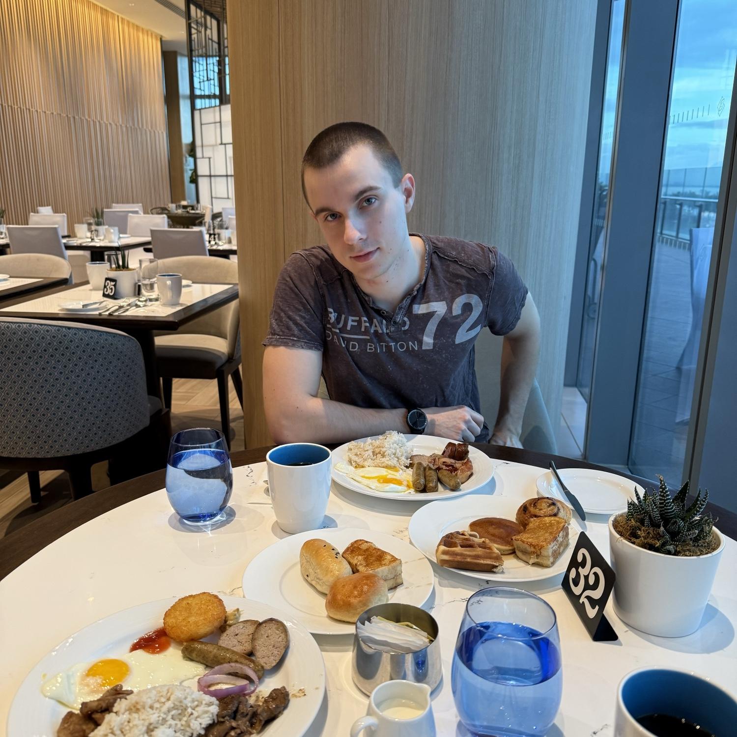 First Filipino breakfast